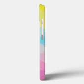 Kleurrijke abstracte driehoeken achtergrond Case-Mate iPhone case (Achterkant / Links)