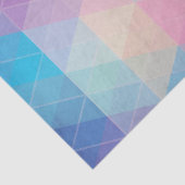 Kleurrijke abstracte driehoeken achtergrond tissuepapier (Detail)