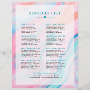 Kleurrijke abstracte en gelijkaardige achtergrond flyer