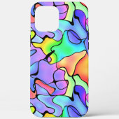 Kleurrijke abstracte en heldere kleuren Case-Mate iPhone case (Achterkant)