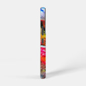 Kleurrijke Abstracte expressionistische Cat Art Pr Samsung Galaxy Hoesje (Rechterkant)