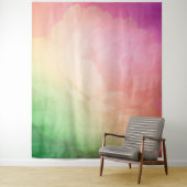 Kleurrijke Abstracte Fotobackdrop Tapijt Wandkleed (In situ)