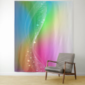 Kleurrijke Abstracte Fotobehang Tapijten Wandkleed (In situ)