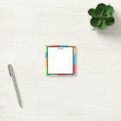 Kleurrijke Abstracte Frame Plaknotities Post-it® Notes (Kantoor)