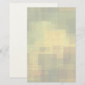 , kleurrijke abstracte geometrie 2 briefpapier (Voorkant / Achterkant)