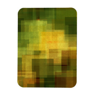 , kleurrijke abstracte geometrie 2 magneet