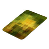 , kleurrijke abstracte geometrie 2 magneet (Linkerzijde)