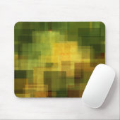 , kleurrijke abstracte geometrie 2 muismat (Met muis)