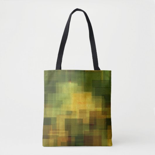 , kleurrijke abstracte geometrie 2 tote bag (Voorkant)