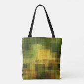 , kleurrijke abstracte geometrie 2 tote bag (Achterkant)