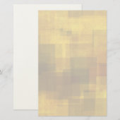 , kleurrijke abstracte geometrie briefpapier (Voorkant / Achterkant)