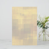 , kleurrijke abstracte geometrie briefpapier (Staand voorkant)