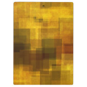 , kleurrijke abstracte geometrie klembord (Achterkant)