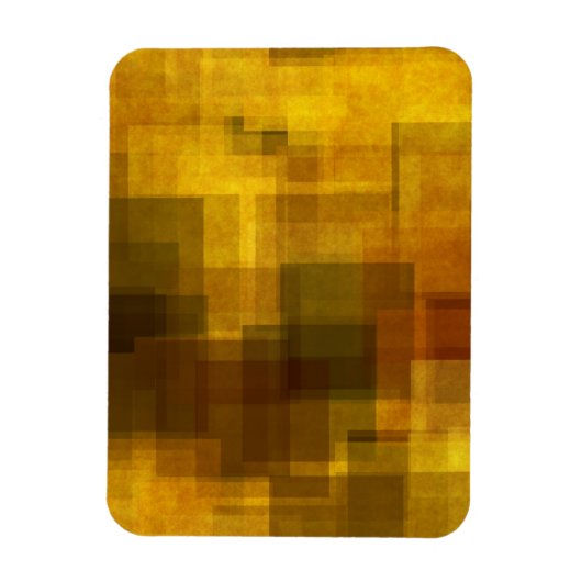 , kleurrijke abstracte geometrie magneet (Verticaal)