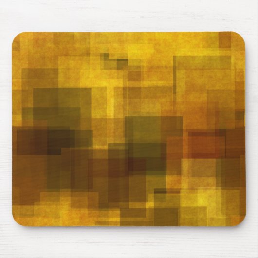 , kleurrijke abstracte geometrie muismat (Voorkant)