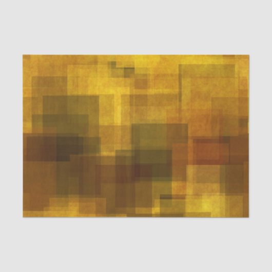 , kleurrijke abstracte geometrie tissuepapier (Voorkant)