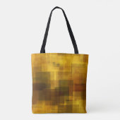 , kleurrijke abstracte geometrie tote bag (Achterkant)