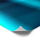 Kleurrijke abstracte geometrische achtergrond met poster (Hoek)