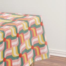 Kleurrijke Abstracte geometrische speldenwielen Tafelkleed