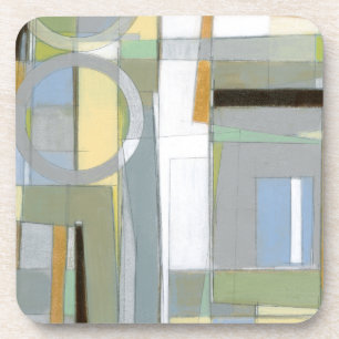 Kleurrijke Abstracte geometrische vormen Drankjes Onderzetter