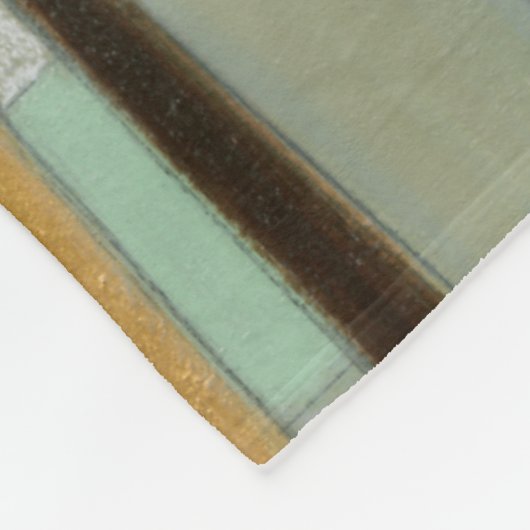 Kleurrijke Abstracte geometrische vormen Fleece Deken (Hoek)