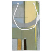 Kleurrijke Abstracte geometrische vormen Klein Cadeauzakje (Achterkant)