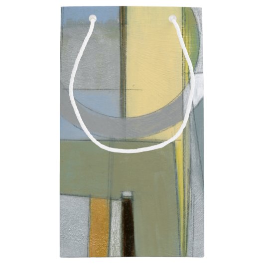 Kleurrijke Abstracte geometrische vormen Klein Cadeauzakje (Achterkant)