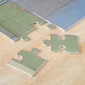 Kleurrijke Abstracte geometrische vormen Legpuzzel (Zijkant)