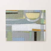 Kleurrijke Abstracte geometrische vormen Legpuzzel (Horizontaal)