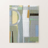 Kleurrijke Abstracte geometrische vormen Legpuzzel (Verticaal)