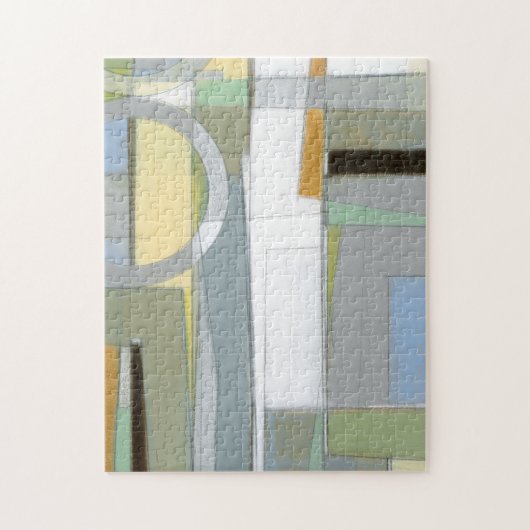 Kleurrijke Abstracte geometrische vormen Legpuzzel (Verticaal)