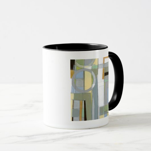 Kleurrijke Abstracte geometrische vormen Mok (Voorkant rechts)