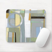 Kleurrijke Abstracte geometrische vormen Muismat (Met muis)
