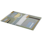 Kleurrijke Abstracte geometrische vormen Snijplank (Hoek)
