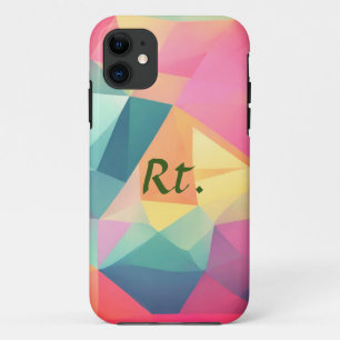 Kleurrijke abstracte geometrische vormen voegen le Case-Mate iPhone case