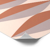 Kleurrijke abstracte geometrische vormmozaïekbackg poster (Hoek)