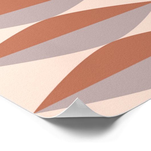 Kleurrijke abstracte geometrische vormmozaïekbackg poster (Hoek)