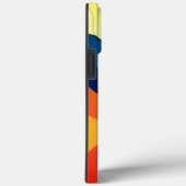 Kleurrijke Abstracte golven Case-Mate iPhone Case (Achterkant / Rechts)