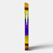 Kleurrijke Abstracte golven Case-Mate iPhone Case (Achterkant / Links)