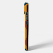 Kleurrijke Abstracte Golven Hoesje-Mate Case-Mate iPhone Case (Achterkant / Links)