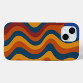 Kleurrijke Abstracte Golven Hoesje-Mate Case-Mate iPhone Case (Achterkant (horizontaal))
