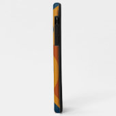 Kleurrijke Abstracte Golven Hoesje-Mate Case-Mate iPhone Case (Achterkant/links)