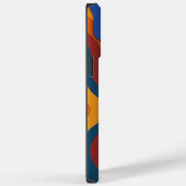 Kleurrijke Abstracte Golven Hoesje-Mate Case-Mate iPhone Case (Achterkant / Rechts)