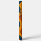 Kleurrijke Abstracte Golven Hoesje-Mate Case-Mate iPhone Case (Achterkant / Links)