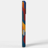 Kleurrijke Abstracte Golven Hoesje-Mate Case-Mate iPhone Case (Achterkant / Rechts)