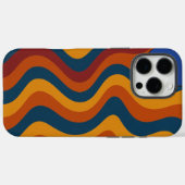 Kleurrijke Abstracte Golven Hoesje-Mate Case-Mate iPhone Case (Achterkant (horizontaal))