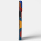 Kleurrijke Abstracte Golven Hoesje-Mate Case-Mate iPhone Case (Achterkant / Rechts)