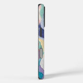 Kleurrijke Abstracte golven in zachte pastels Case-Mate iPhone Case (Achterkant / Rechts)