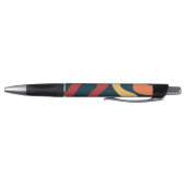 Kleurrijke abstracte golven pen (Bodem)