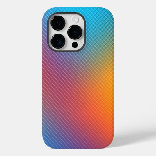 Kleurrijke abstracte holografische achtergrond no. Case-Mate iPhone case (Achterkant)